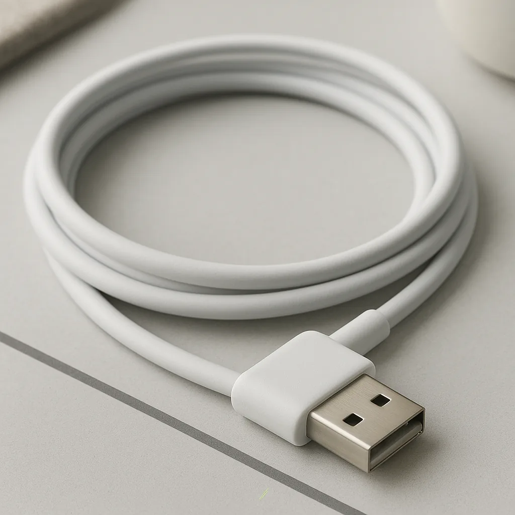 Pivot right-angle USB-C cable